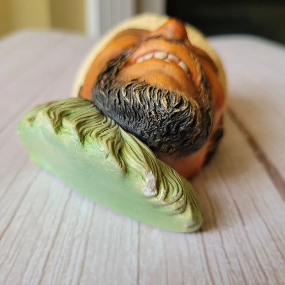 Himalayan Bossons Chalkware  Wall Hanging Head - Picture 9 of 9